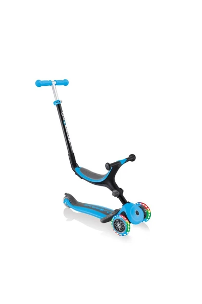 Globber Go Up Foldable Plus Işıklı Scooter - Mavi