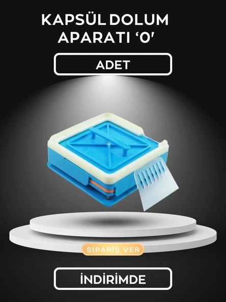 Kapsül Dolum Tepsisi 0 100 Delikli Dolum TEPSİSİ - 2