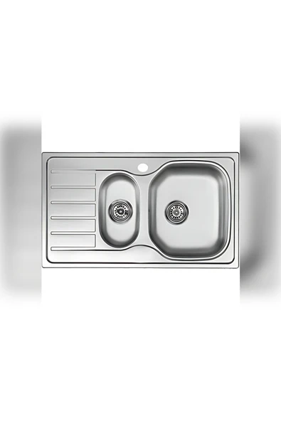 Artenova 50-86 1.5 Göz Sol Damlalık Ankastre Eviye Art860-A