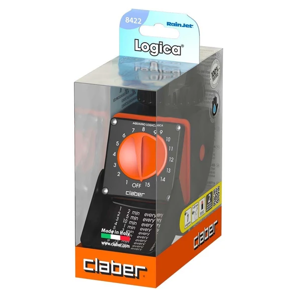 Claber 8422 Aquauno Logica Su Zamanlayıcısı - 2