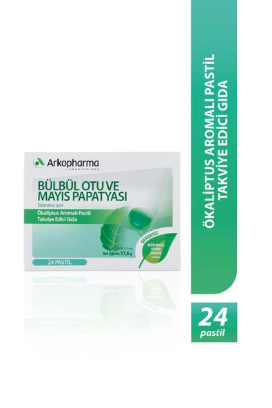 Ökaliptus Aromalı Pastil - 24 Adet