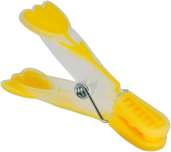 New-Max Elite Lale Desenli Silikon Mandal, Şeffaf 30 Adet - 4