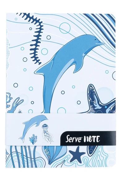 Serve Deep Hediye Seti - Defter, Serve Deep Uclu Kalem, Silgi, Min - 3