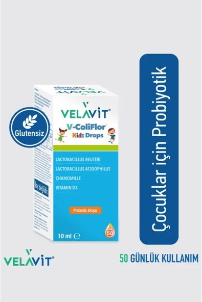 V-ColiFlor Kids Drops Probiyotik Damla 10 ml