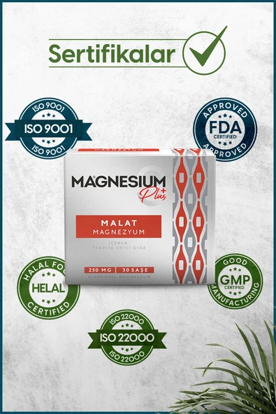 Magnesium Malat Plus M 250mg 30 Saşe - 6