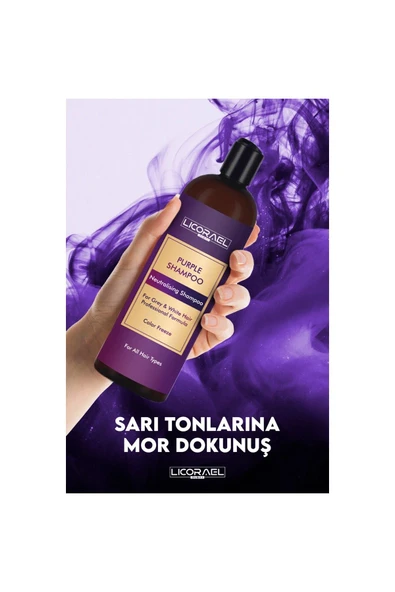 Turunculaşma Karşıtı Mor Şampuan 400ml - 4