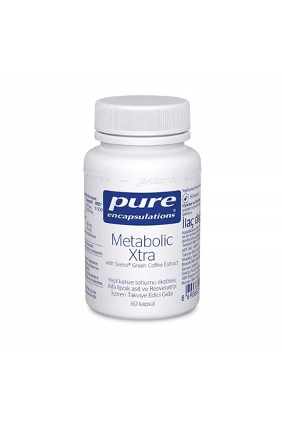 Encapsulations Metabolic Xtra With Green Coffee 60 Kapsül - Aromasız