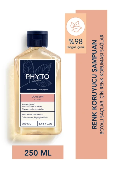 Color Renk Koruyucu Şampuan 250ml Kadın- Boyalı Ve Işlem Görmüş Saçlar Için Bitkisel Bakım