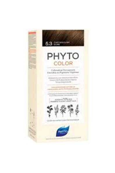 Color Bitkisel Saç Boyası 5.3 - Açık Kestane Dore Yeni Seri.