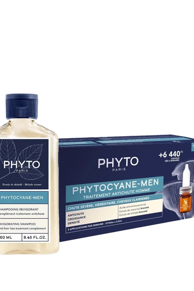 Cyane Men Erkek Tipi Dökülme Karşıtı Set