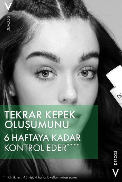 Dercos Anti Dandruff Kepek Karşıtı Şampuan 200 ml - Hassas Saç Derisi - 6