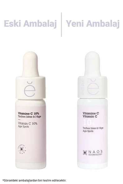 Pure Active Saf Vitamin C %10 Koyu Leke Aydınlatıcı Yaşlanma Karşıtı Konsantre Bakım Serumu 15 mL - 2