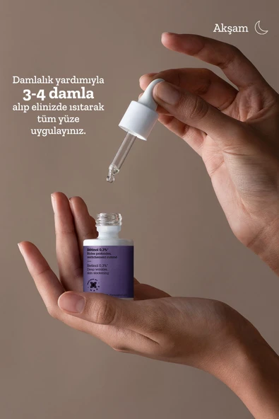 Pure Active Retinol %0,3 Kırışıklık Karşıtı Saf Konsantre Bakım Serumu 15 ml - 6