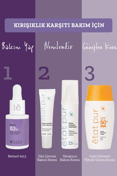 Pure Active Retinol %0,3 Kırışıklık Karşıtı Saf Konsantre Bakım Serumu 15 ml - 7