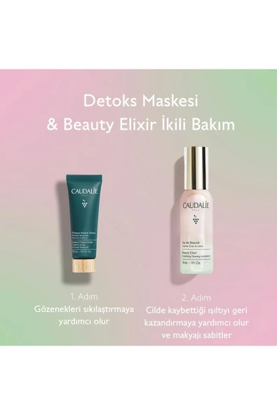 Beauty Elixir & Detoks Maske İkilisi ( Beauty Elixir 30 ml + Detoks Maskesi 15 ml) - 2