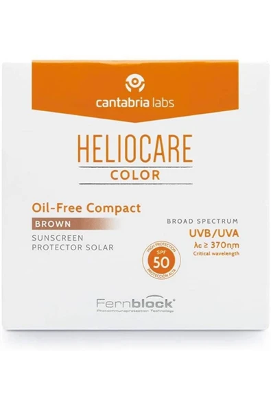 Color Spf 50 Oil Free Compact Brown(ESMER) 10 gr