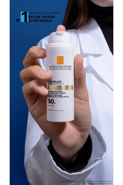 Anthelios Age Correct SPF50+ Uv Kaynaklı Leke ve Kırışıklık Karşıtı-50ml - 4