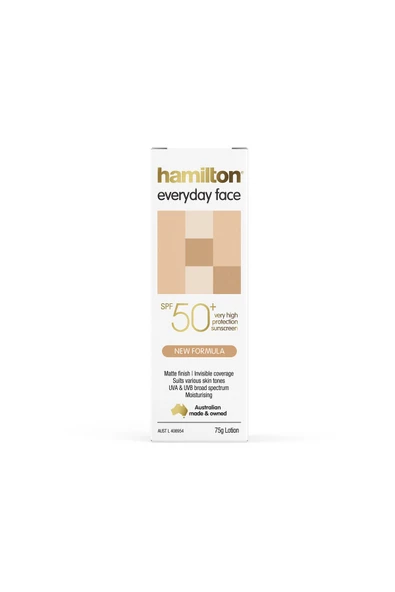 Hamilton Everyday Face Spf50 - 75g Yüz Güneş Losyonu