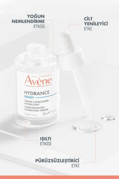 Hydrance Boost Hyaluronik Asit ve Niasinamid İçeren Konsantre Nemlendirici Serum 30 ml - 4