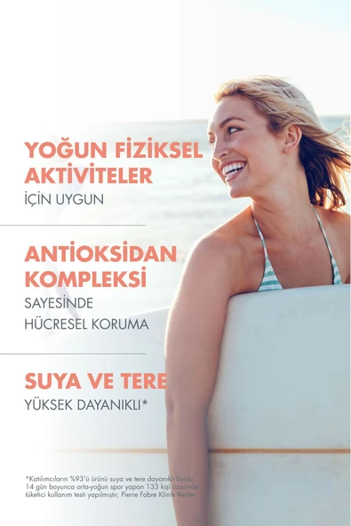 Sport Fluid SPF 50+ Spor Yapanlar İçin Suya Dayanıklı Yüksek Korumalı Güneş Kremi 100 ml 2 Adet - 2