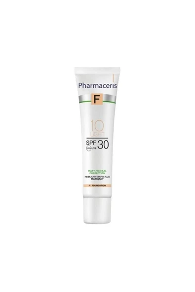 Mineral Mattifyıng Fluid Dermo Foundation Spf30 10 Light 30 ml