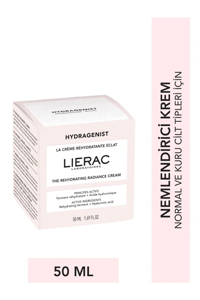 Hydragenist Rehydrating Cream Nemlendirici, Işıltı Veren,  Cilt Tazeleyen Yüz Kremi 50 ml