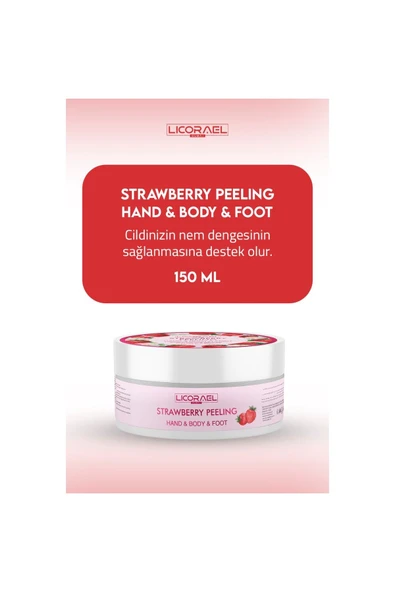 Peeling Çilek Aromalı 150ml