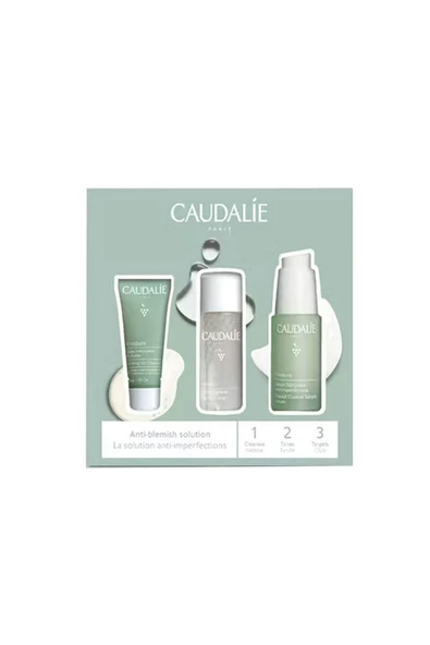 Vinopure Akne Karşıtı Serum Set ve Arındırıcı Temizleme Jeli ve Arındırıcı Tonik