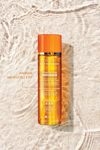 Adaptasun Hydra-Protective Golden Glow Sun Care Body Oil Işıltılı Spf Vücut Yağı 125 Ml - 3