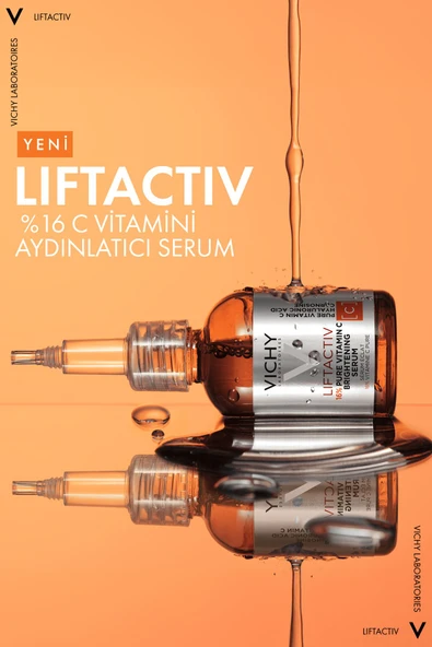 Liftactiv %16 Saf C Vitamini  Antioksidan Serum 20 ml - Tüm Cilt Tipleri İçin - 7