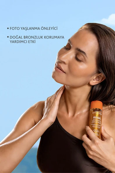 Adaptasun Hydra-Protective Golden Glow Sun Care Body Oil Işıltılı Spf Vücut Yağı 125 Ml - 4