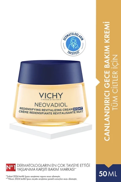 Neovadiol Canlandırıcı Gece Bakım Kremi 50 ml