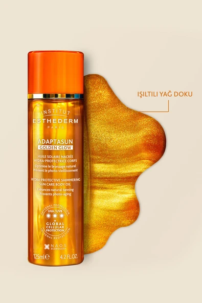 Adaptasun Hydra-Protective Golden Glow Sun Care Body Oil Işıltılı Spf Vücut Yağı 125 Ml - 2