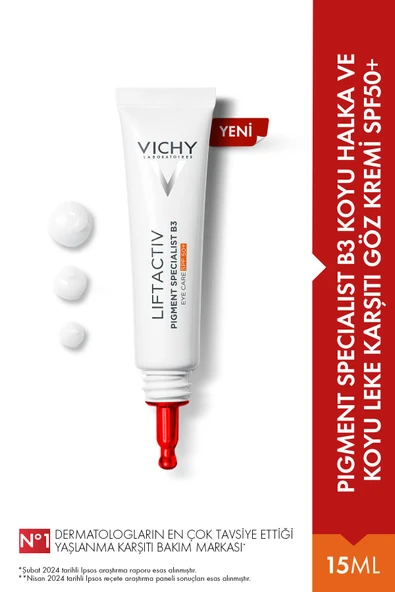 Liftactiv Pigment Specialist B3 SPF50+ Göz Bakım Kremi