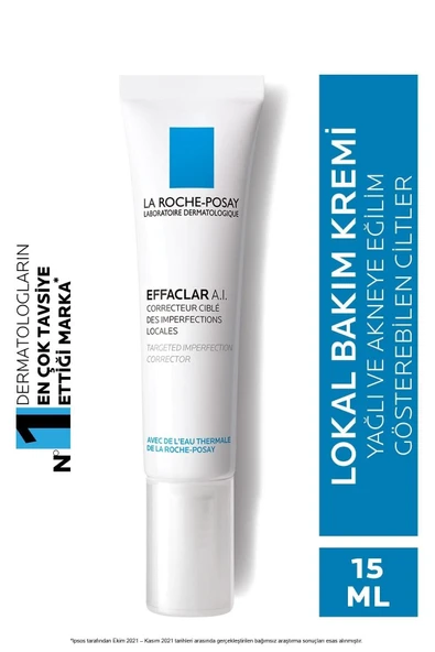 Effaclar A.ı. 15ml - Yağlı Ve Akneye Eğilim Gösteren Ciltler Için Cilt Kusuru Kremi 3337875609593