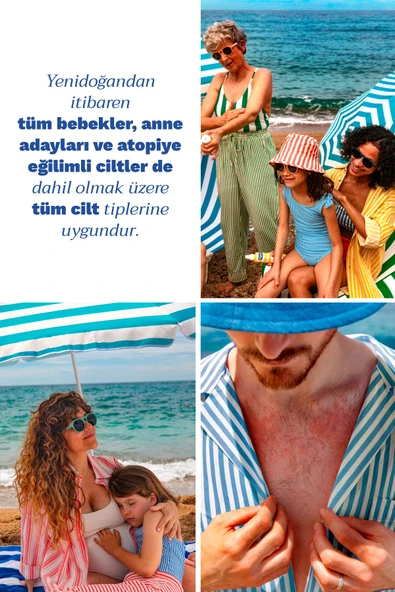 Spf 50 Yüksek Koruma Yüz Vücut Güneş Koruyucu Suya Dayanıklı Tüm Ciltler Bebek Çocuk Yetişkin 200ml - 5