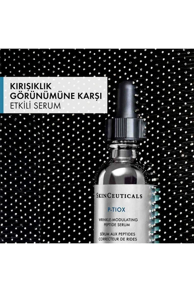 Yaşlanma karşıtı ve Kırışıklıkları Güçlü Çözüm Saglayan Etkili P-TIOX Serum 30 ml - 3