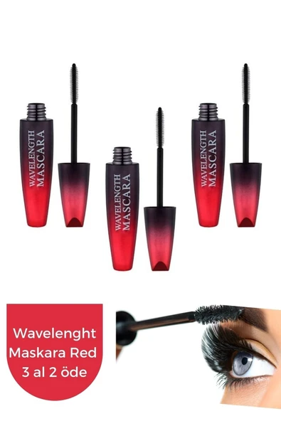 Wavelenght Maskara Red | 3 Al 2 Öde Set