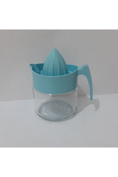 renkli çiçekler Limonluk Cam Limon Sıkacağı