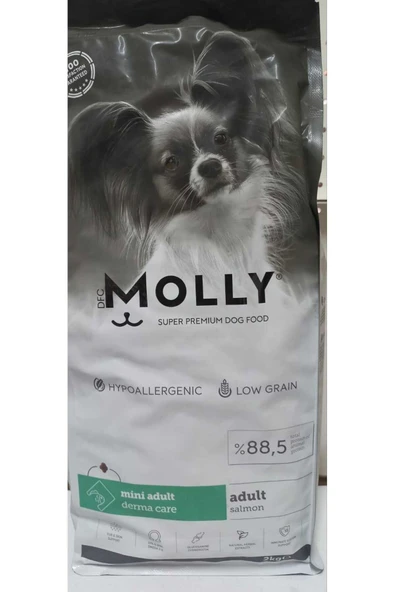 Molly Hypoallergenic Derma Care Küçük Irk Somonlu Yetişkin Köpek Maması 2 kg - 2