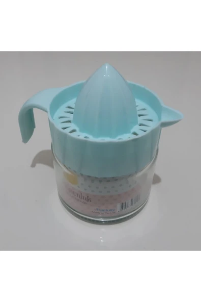 renkli çiçekler Limon Sıkacağı Cam Limonluk