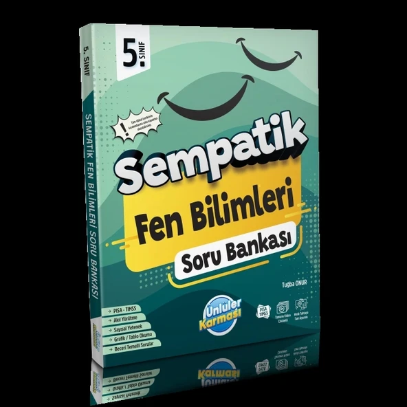 Ünlüler Karması 5.Sınıf Sempatik Fen Bilimleri Soru Bankası