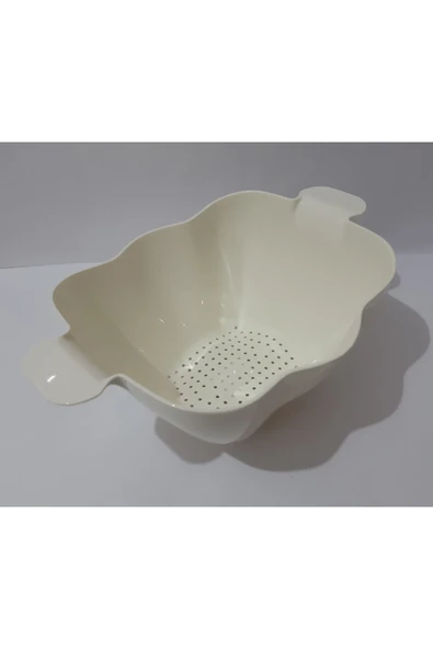 renkli çiçekler Süzgeç Plastik Sebze Meyve Makarna Süzgeci