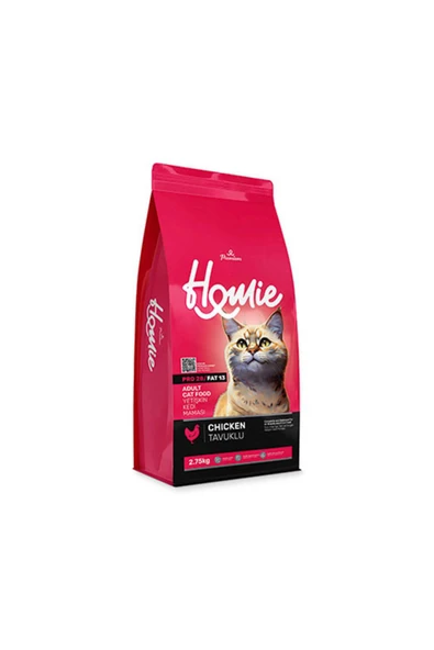 Homie Tavuklu Yetişkin Kedi Maması 2,75 Kg
