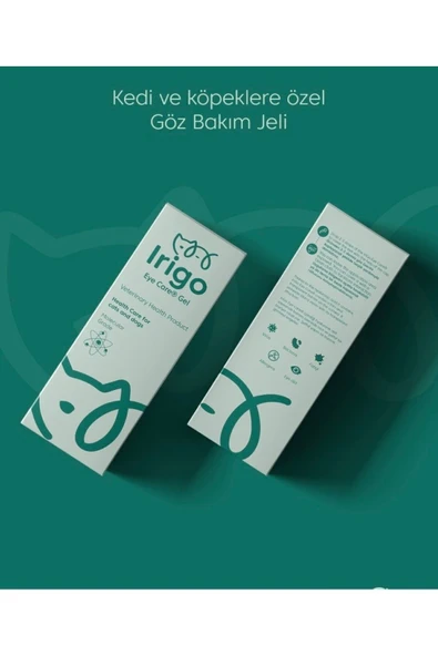 Vetigo Irigo Eye Care Kedi Ve Köpek Göz Bakım Jeli - 5 ml