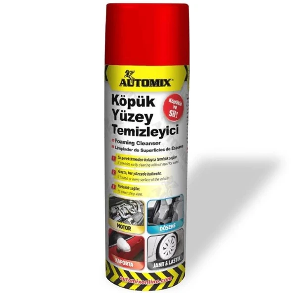 AUTOMİX Köpük Yüzey Temizleyici 500 ML