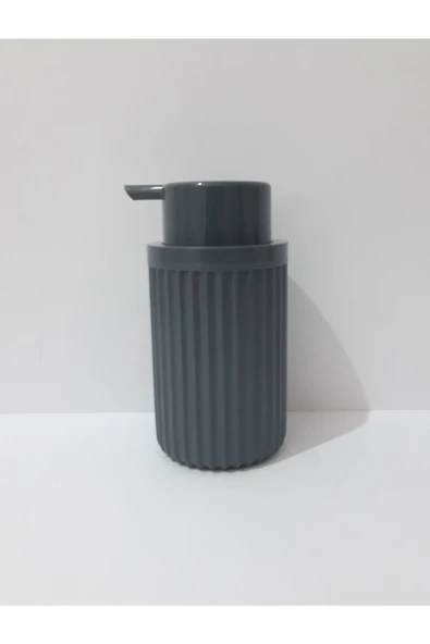 renkli çiçekler Sabunluk Gri Renk Plastik Sıvı Sabunluk