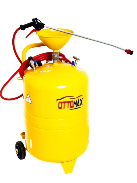 OttomaxPro Oto Yıkamacılara ve Galericilere Özel Set 100 Litre Köpük Tankı 50 Litre Sessiz Kompresör - 2