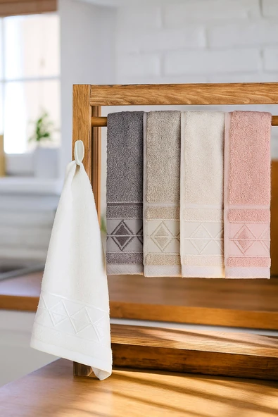 6'lı Mutfak Havlusu Seti 30x50 cm %100 Pamuklu Kilim - 4