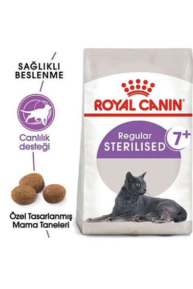 SKY TOPTAN Royal Canin Sterilised 7+ Kısırlaştırılmış Kedi Maması 1,5 Kg - 2